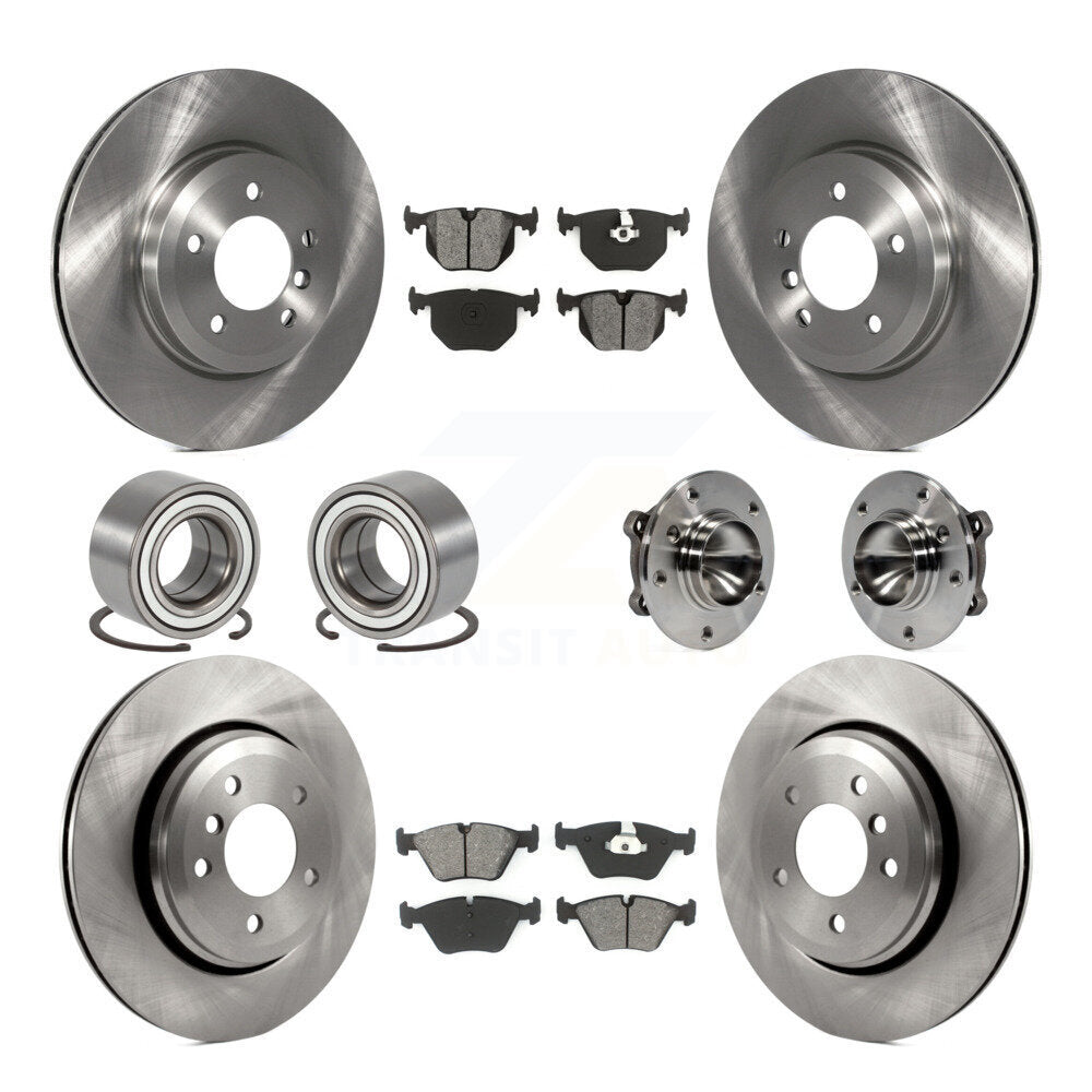 Transit Auto KBB-109869 Wheel Bearing and Hub Assembly for 2006 BMW 330Ci - Front and Rear product image