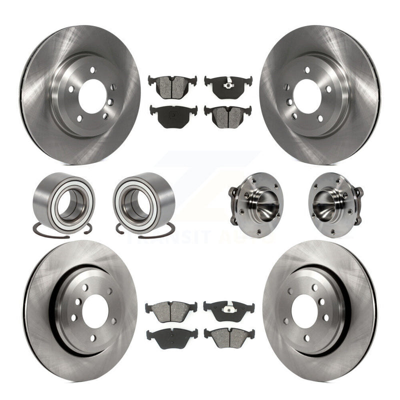 Transit Auto KBB-109869 Wheel Bearing and Hub Assembly for 2006 BMW 330Ci - Front and Rear product image