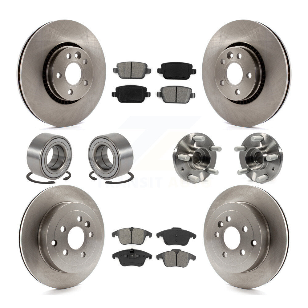 Transit Auto KBB-109872 Wheel Bearing and Hub Assembly for 2008-2011 Land Rover LR2 - Front and Rear product image