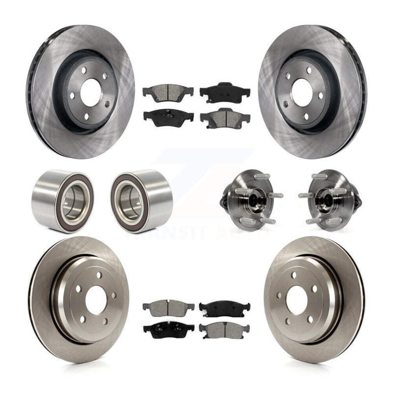 Transit Auto KBB-109874 Wheel Bearing and Hub Assembly for 2022 Jeep Grand Cherokee WK - Front and Rear product image