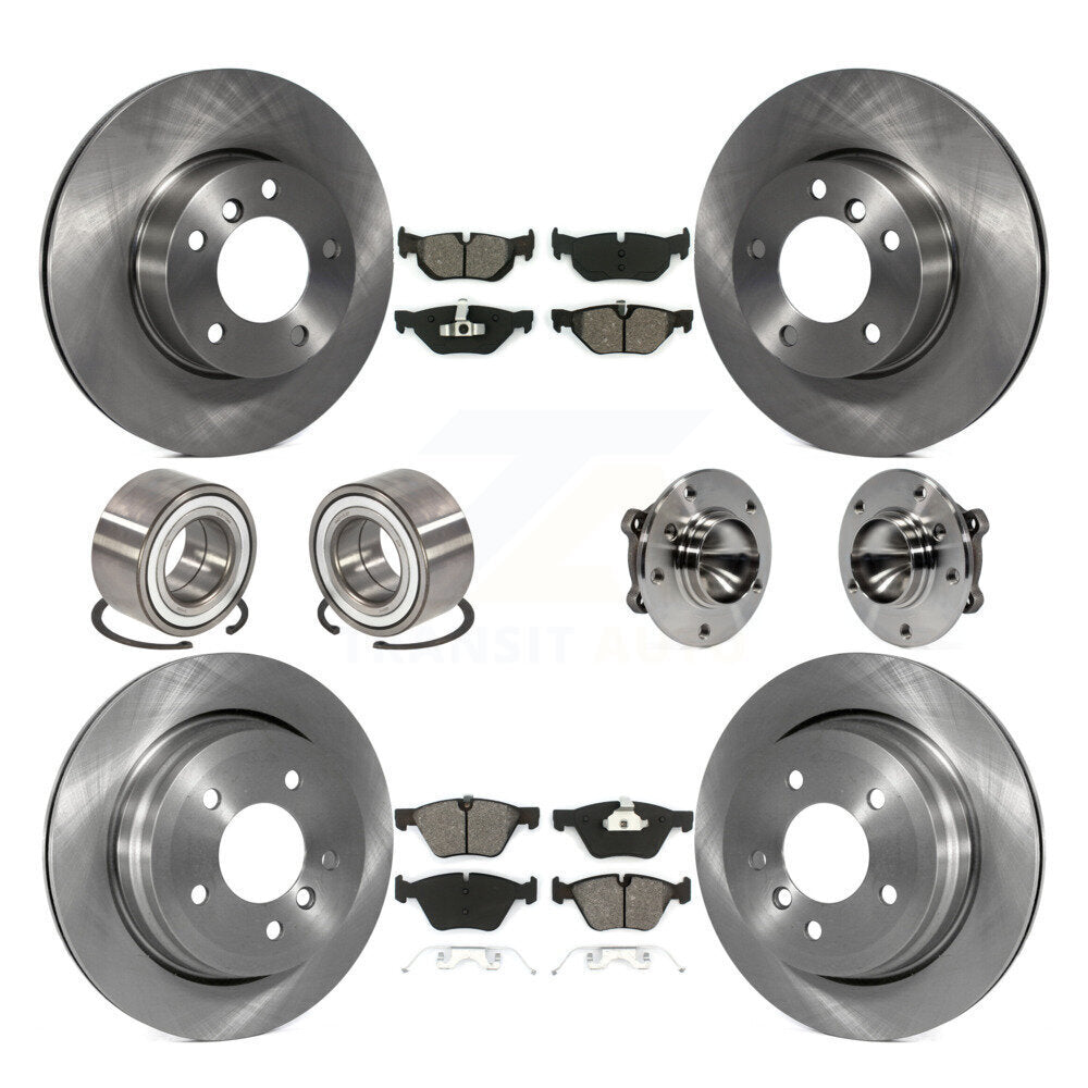 Transit Auto KBB-109877 Wheel Bearing and Hub Assembly for 2007 BMW 328i - Front and Rear product image