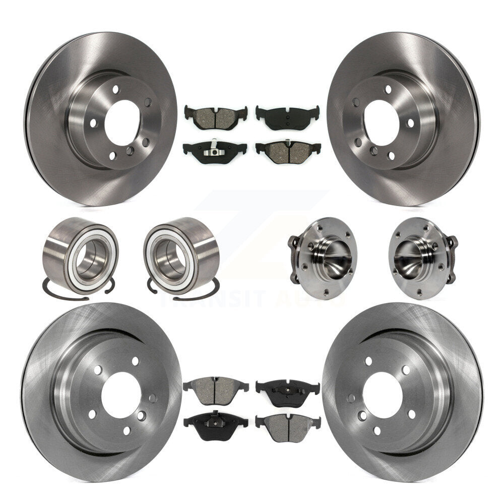 Transit Auto KBB-109880 Wheel Bearing and Hub Assembly for 2008-2012 BMW 328i - Front and Rear product image