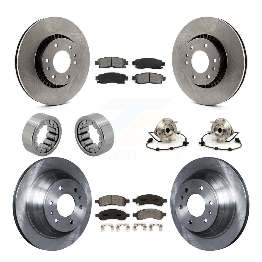 Transit Auto KBB-109885 Wheel Bearing and Hub Assembly for 2006-2009 GMC Envoy, Saab 9-7x, Buick Rainier & more - Front and Rear product image