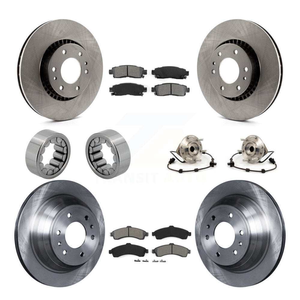 Transit Auto KBB-109886 Wheel Bearing and Hub Assembly for 2002-2006 Isuzu Ascender, GMC Envoy, Saab 9-7x & more - Front and Rear product image