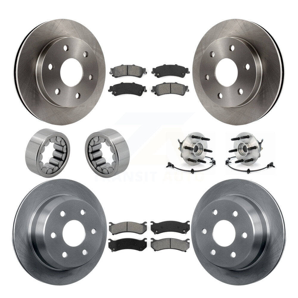 Transit Auto KBB-109891 Wheel Bearing and Hub Assembly for 1999-2000 Chevrolet Silverado 1500, GMC Sierra 1500 - Front and Rear product image