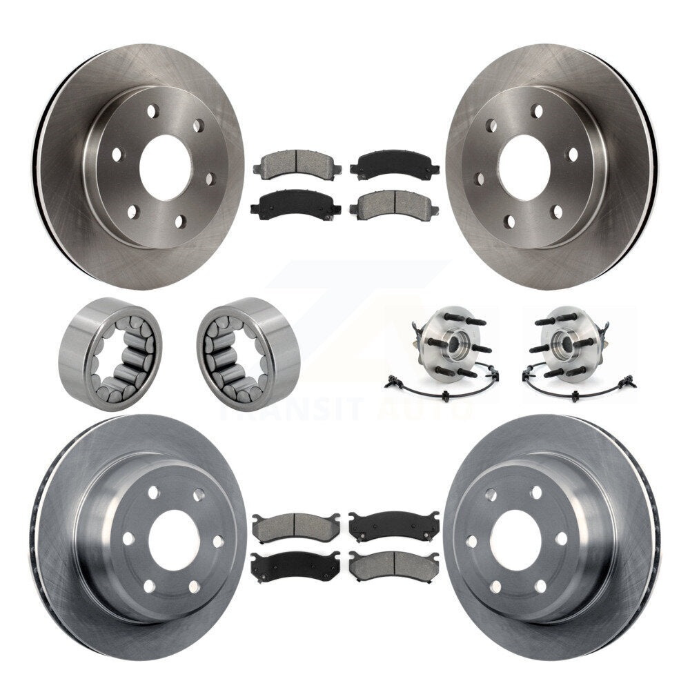 Transit Auto KBB-109895 Wheel Bearing and Hub Assembly for 2002-2008 Chevrolet Express 1500, GMC Savana 1500, Cadillac Escalade - Front and Rear product image