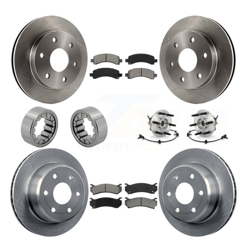 Transit Auto KBB-109895 Wheel Bearing and Hub Assembly for 2002-2008 Chevrolet Express 1500, GMC Savana 1500, Cadillac Escalade - Front and Rear product image