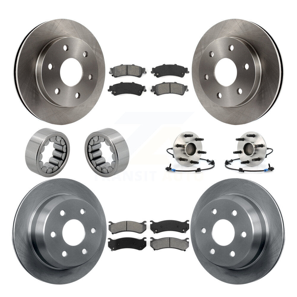 Transit Auto KBB-109898 Wheel Bearing and Hub Assembly for 1999-2000 Chevrolet Silverado 1500, GMC Sierra 1500 - Front and Rear product image