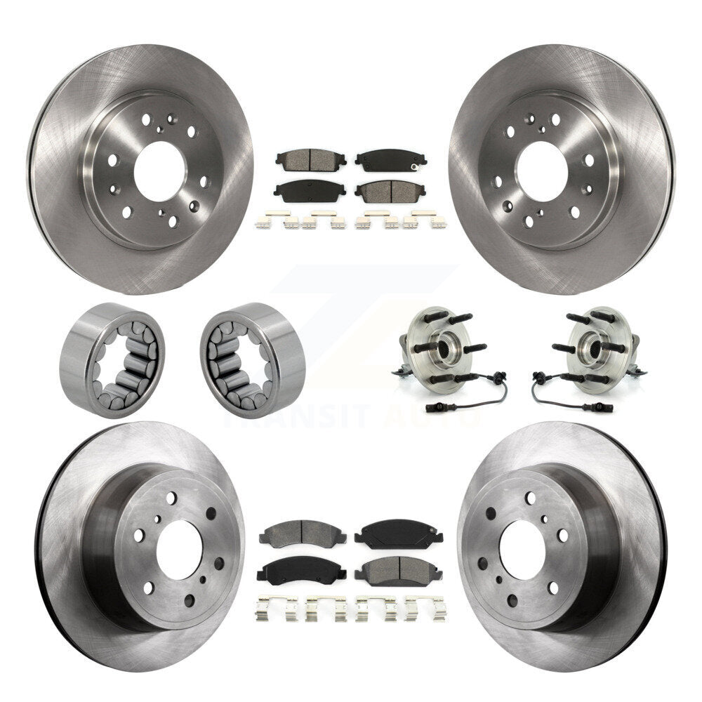 Transit Auto KBB-109908 Wheel Bearing and Hub Assembly for 2007-2014 Chevrolet Suburban 1500, Chevrolet Silverado 1500, GMC Yukon XL 1500 & more - Front and Rear product image