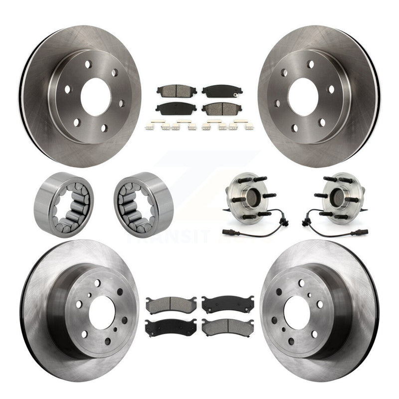 Transit Auto KBB-109911 Wheel Bearing and Hub Assembly for 2007 Chevrolet Silverado 1500 - Front and Rear product image