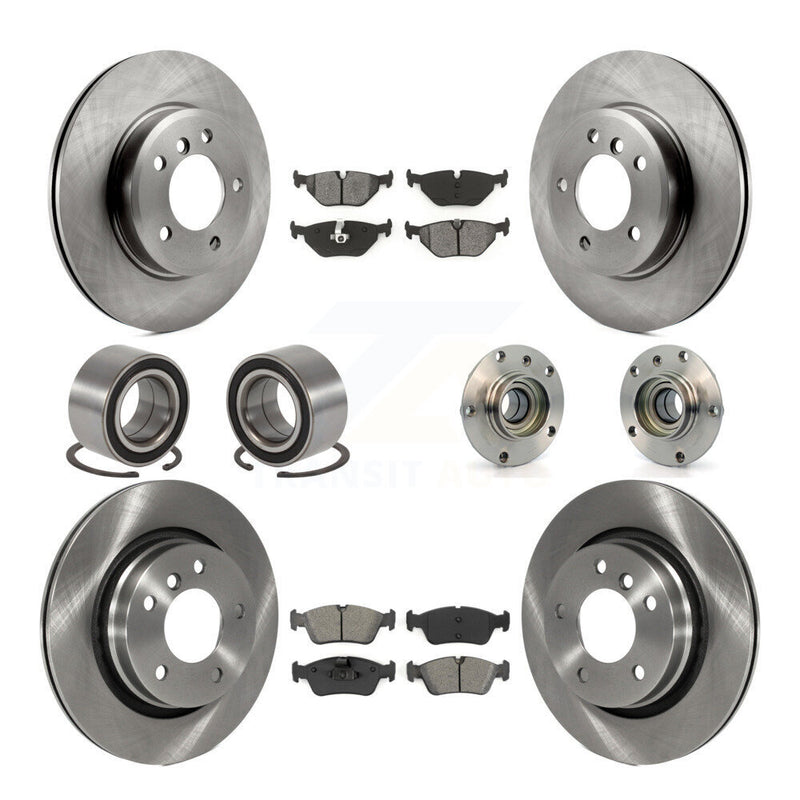 Transit Auto KBB-109927 Wheel Bearing and Hub Assembly for 1998-2005 BMW 325Ci, BMW 325i, BMW 323Ci & more - Front and Rear product image