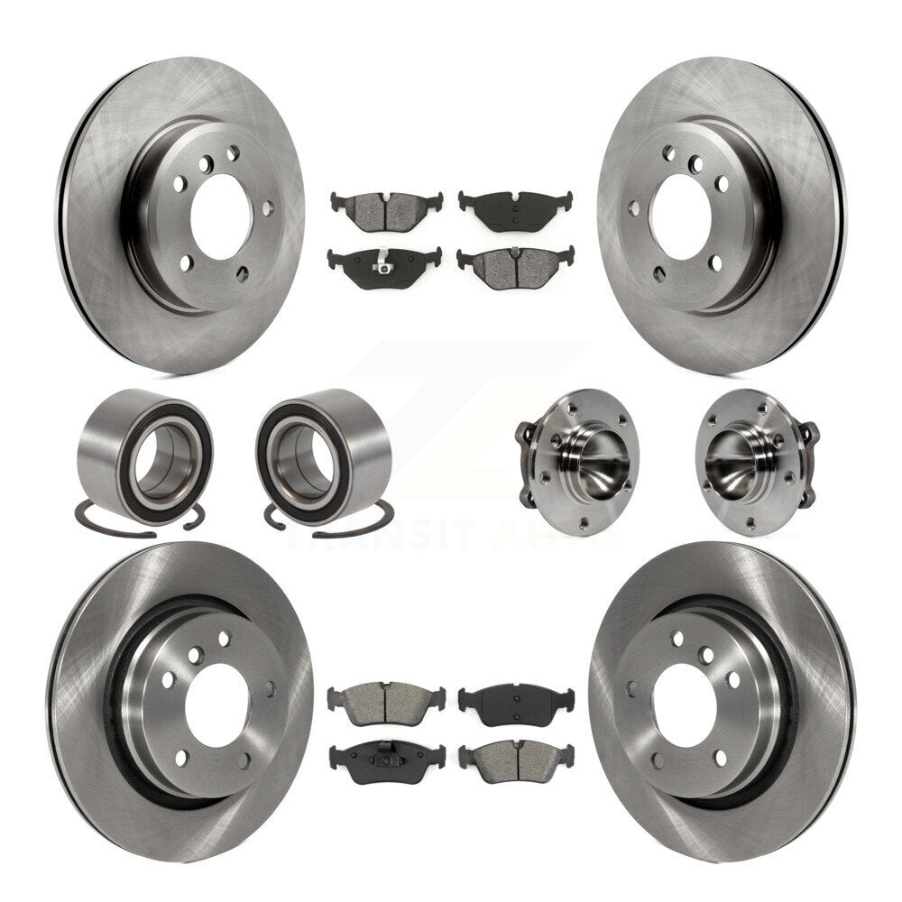 Transit Auto KBB-109928 Wheel Bearing and Hub Assembly for 2006 BMW 325Ci - Front and Rear product image