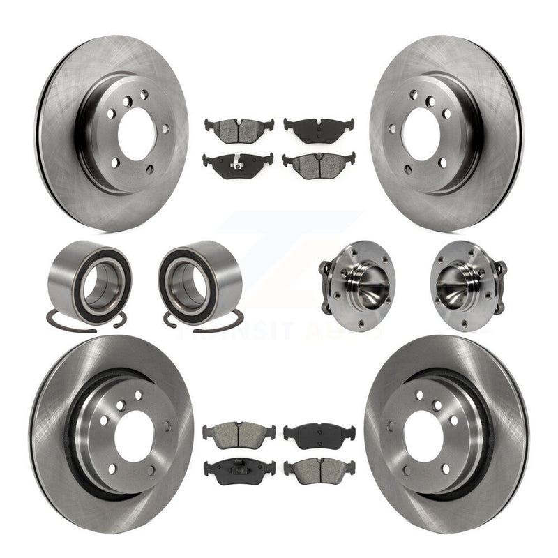 Transit Auto KBB-109928 Wheel Bearing and Hub Assembly for 2006 BMW 325Ci - Front and Rear product image