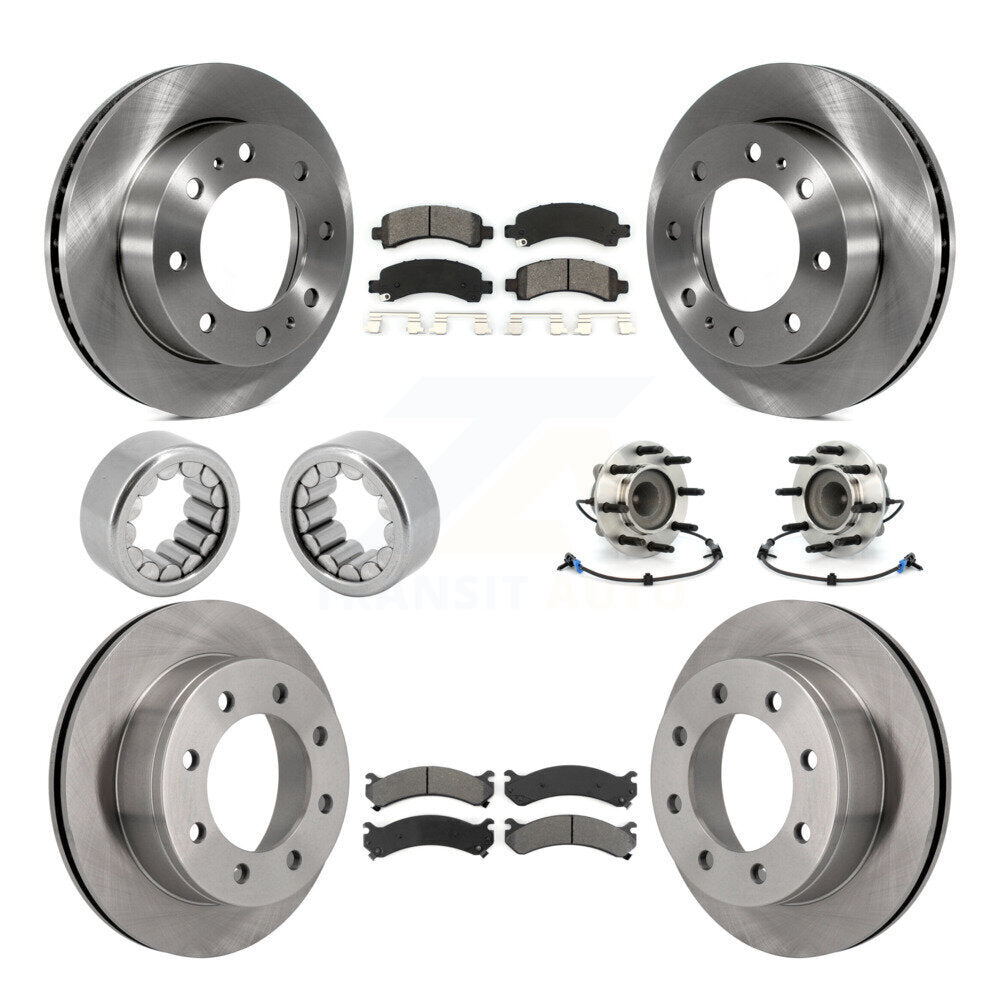 Transit Auto KBB-110019 Wheel Bearing and Hub Assembly for 2007-2016 Chevrolet Express 2500, GMC Savana 2500 - Front and Rear product image