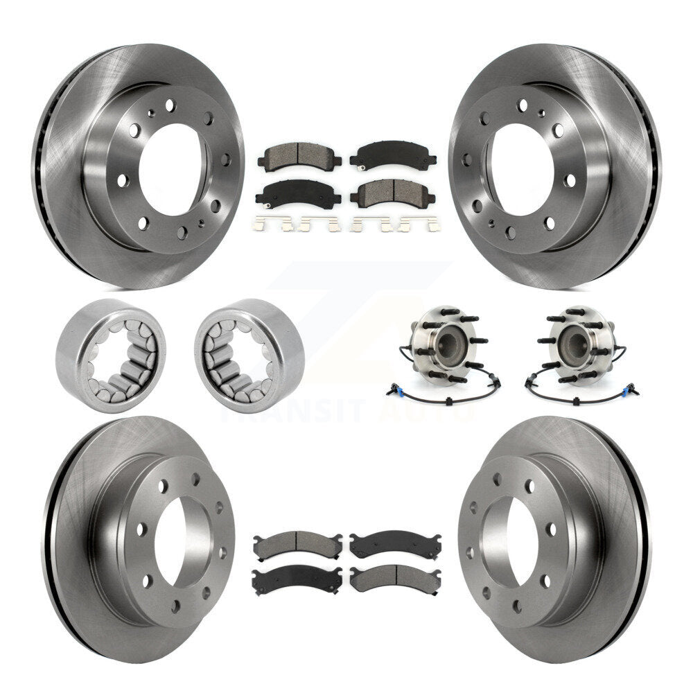 Transit Auto KBB-110021 Wheel Bearing and Hub Assembly for 2011-2016 Chevrolet Express 2500, GMC Savana 2500 - Front and Rear product image