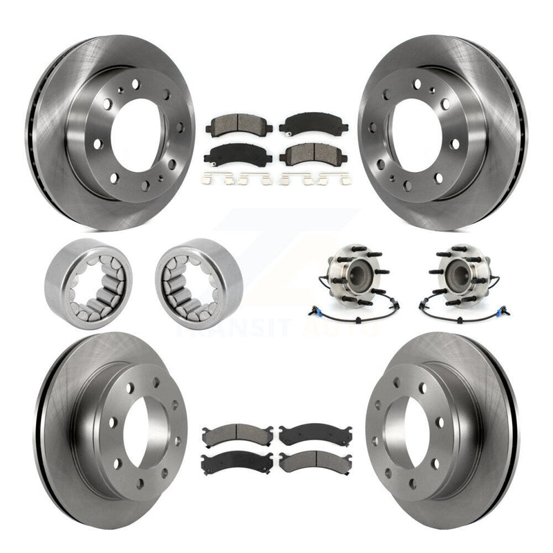 Transit Auto KBB-110021 Wheel Bearing and Hub Assembly for 2011-2016 Chevrolet Express 2500, GMC Savana 2500 - Front and Rear product image