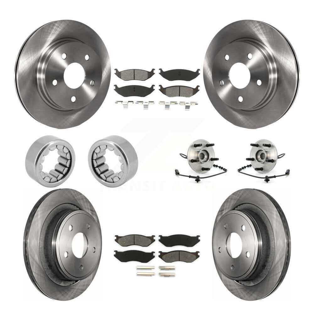 Transit Auto KBB-110027 Wheel Bearing and Hub Assembly for 2005 Dodge Ram 1500 - Front and Rear product image