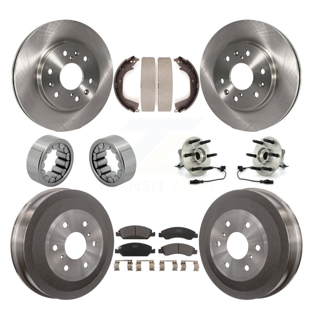 Transit Auto KBB-110088 Wheel Bearing and Hub Assembly for 2010-2013 Chevrolet Silverado 1500, GMC Sierra 1500 - Front and Rear product image