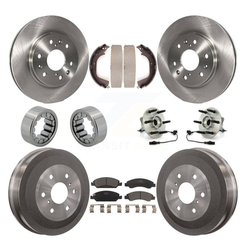 Transit Auto KBB-110088 Wheel Bearing and Hub Assembly for 2010-2013 Chevrolet Silverado 1500, GMC Sierra 1500 - Front and Rear product image