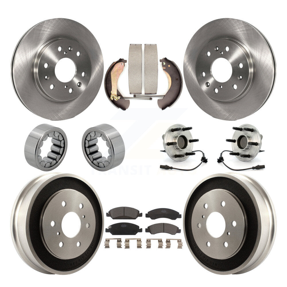 Transit Auto KBB-110091 Wheel Bearing and Hub Assembly for 2007 Chevrolet Silverado 1500, GMC Sierra 1500 - Front and Rear product image