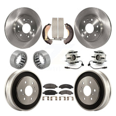 Transit Auto KBB-110091 Wheel Bearing and Hub Assembly for 2007 Chevrolet Silverado 1500, GMC Sierra 1500 - Front and Rear product image
