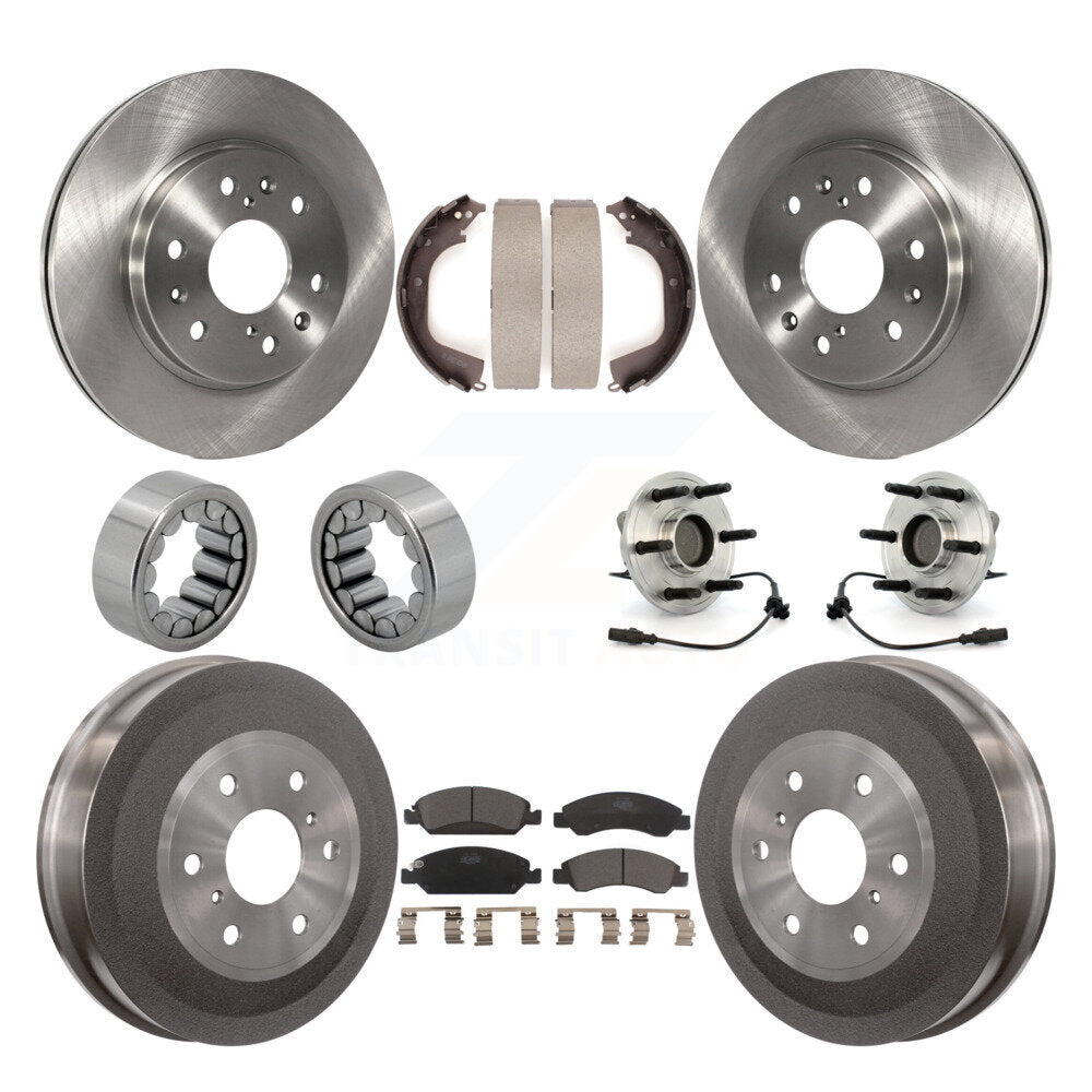 Transit Auto KBB-110094 Wheel Bearing and Hub Assembly for 2010-2013 Chevrolet Silverado 1500, GMC Sierra 1500 - Front and Rear product image
