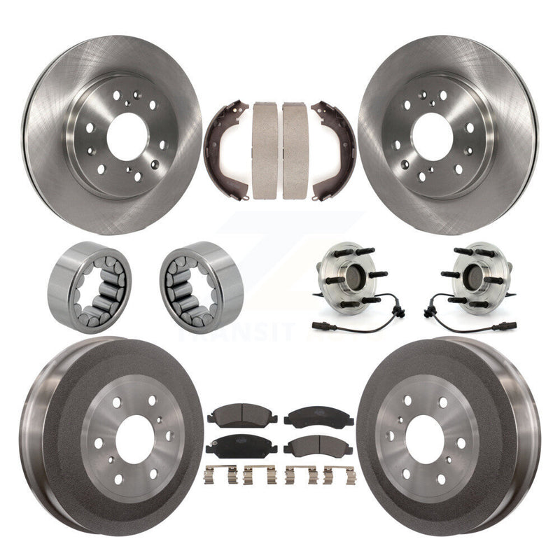 Transit Auto KBB-110094 Wheel Bearing and Hub Assembly for 2010-2013 Chevrolet Silverado 1500, GMC Sierra 1500 - Front and Rear product image