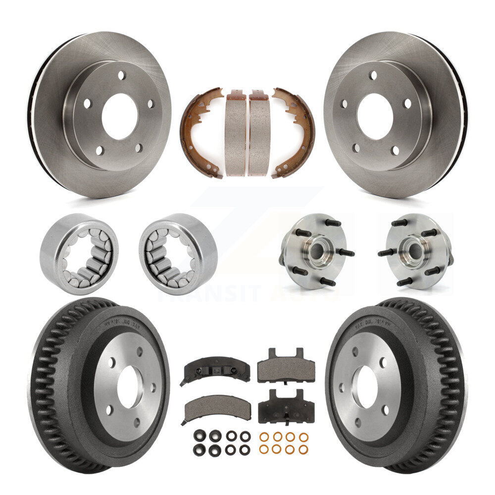 Transit Auto KBB-110128 Wheel Bearing and Hub Assembly for 1994-1999 Dodge Ram 1500 - Front and Rear product image