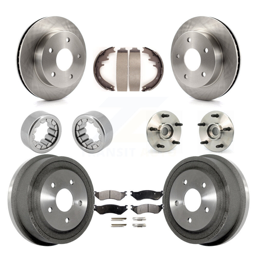 Transit Auto KBB-110136 Wheel Bearing and Hub Assembly for 2000-2001 Dodge Ram 1500 - Front and Rear product image