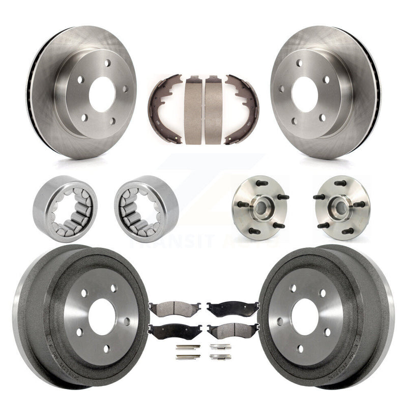 Transit Auto KBB-110136 Wheel Bearing and Hub Assembly for 2000-2001 Dodge Ram 1500 - Front and Rear product image