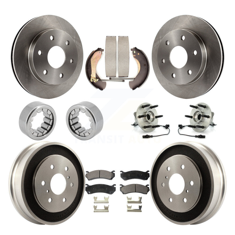 Transit Auto KBB-110142 Wheel Bearing and Hub Assembly for 2007 Chevrolet Silverado 1500 - Front and Rear product image