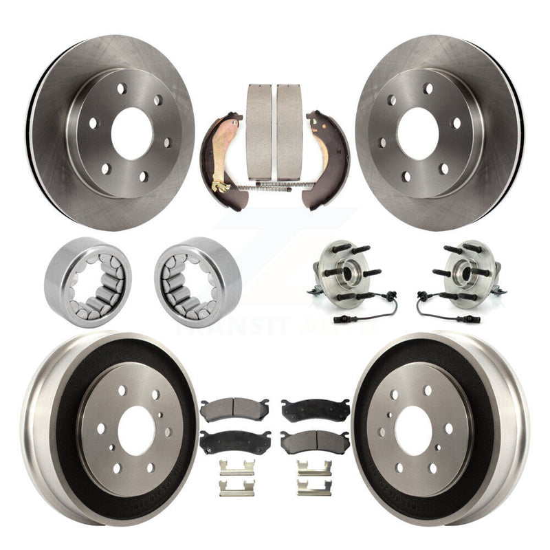 Transit Auto KBB-110142 Wheel Bearing and Hub Assembly for 2007 Chevrolet Silverado 1500 - Front and Rear product image