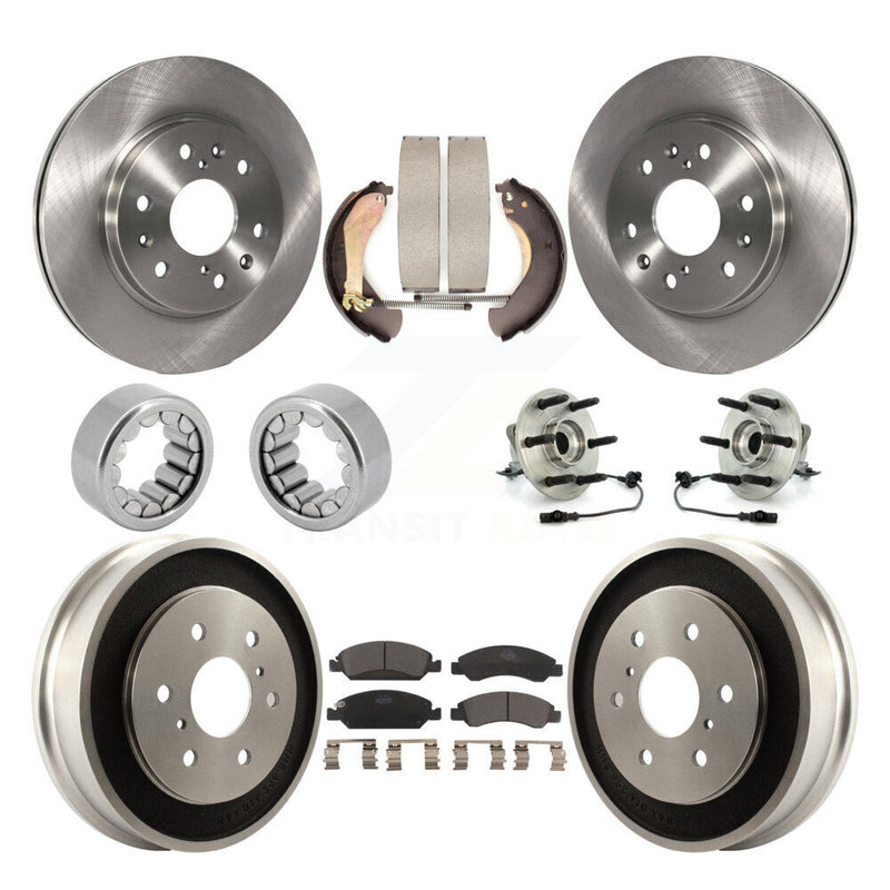 Transit Auto KBB-110143 Wheel Bearing and Hub Assembly for 2007 Chevrolet Silverado 1500, GMC Sierra 1500 - Front and Rear product image