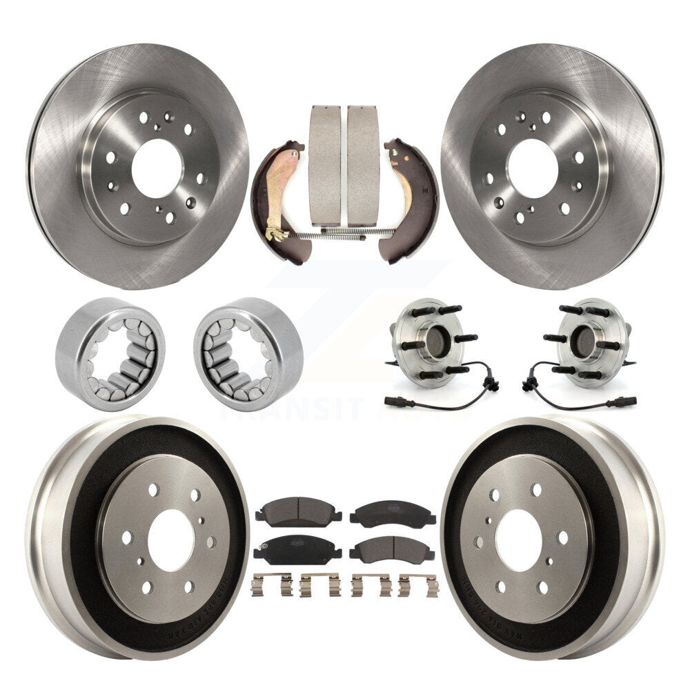 Transit Auto KBB-110145 Wheel Bearing and Hub Assembly for 2007 Chevrolet Silverado 1500, GMC Sierra 1500 - Front and Rear product image