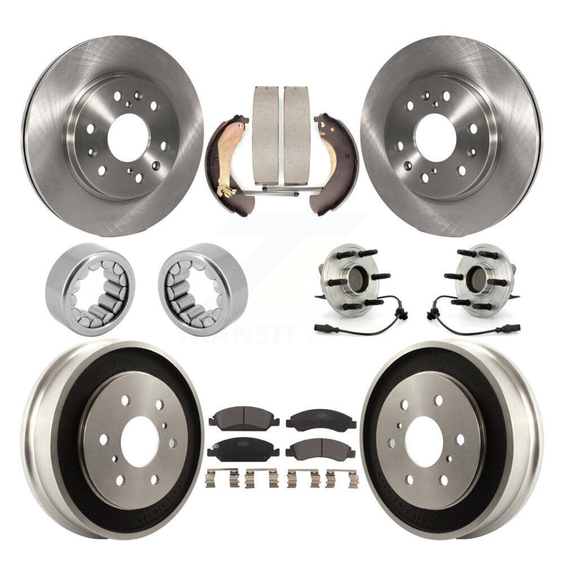 Transit Auto KBB-110145 Wheel Bearing and Hub Assembly for 2007 Chevrolet Silverado 1500, GMC Sierra 1500 - Front and Rear product image