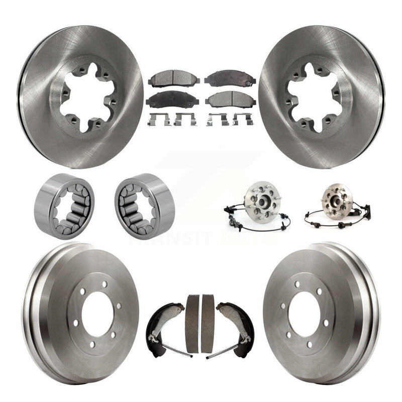 Transit Auto KBB-110154 Wheel Bearing and Hub Assembly for 2004-2008 GMC Canyon, Isuzu i-370, Isuzu i-350 & more - Front and Rear product image