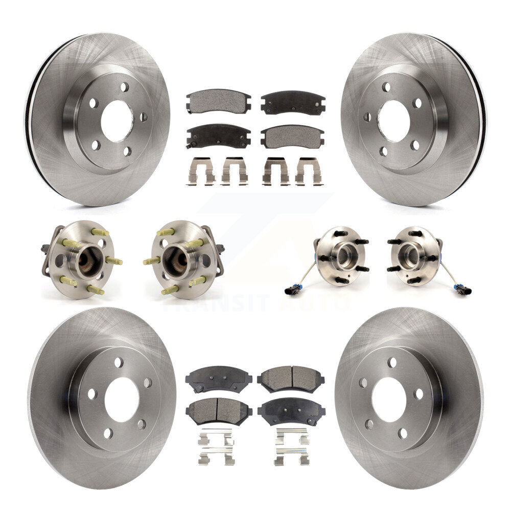 Transit Auto KBB-110167 Wheel Bearing and Hub Assembly for 2005 Buick Park Avenue - Front and Rear product image