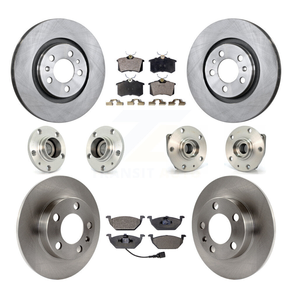 Transit Auto KBB-110171 Wheel Bearing and Hub Assembly for 2007-2010 Volkswagen Golf City - Front and Rear product image