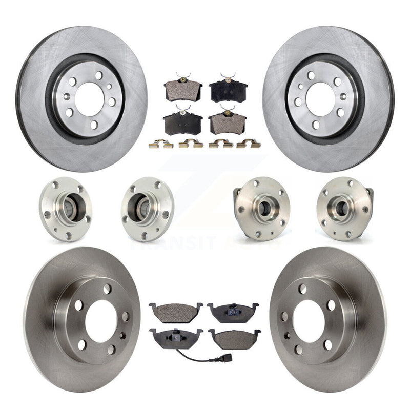 Transit Auto KBB-110171 Wheel Bearing and Hub Assembly for 2007-2010 Volkswagen Golf City - Front and Rear product image