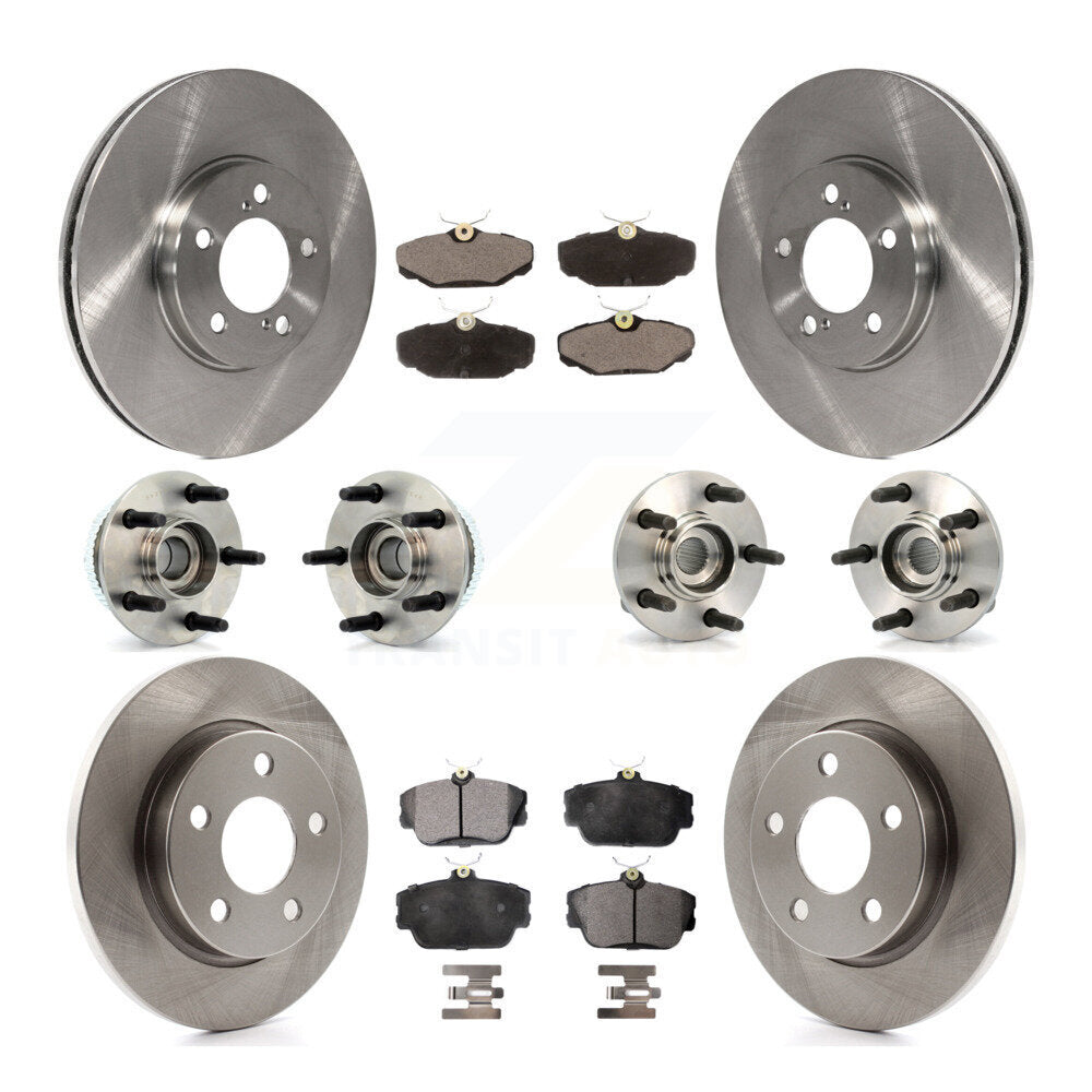 Transit Auto KBB-110175 Wheel Bearing and Hub Assembly for 1995-2005 Ford Taurus, Mercury Sable, Lincoln Continental - Front and Rear product image