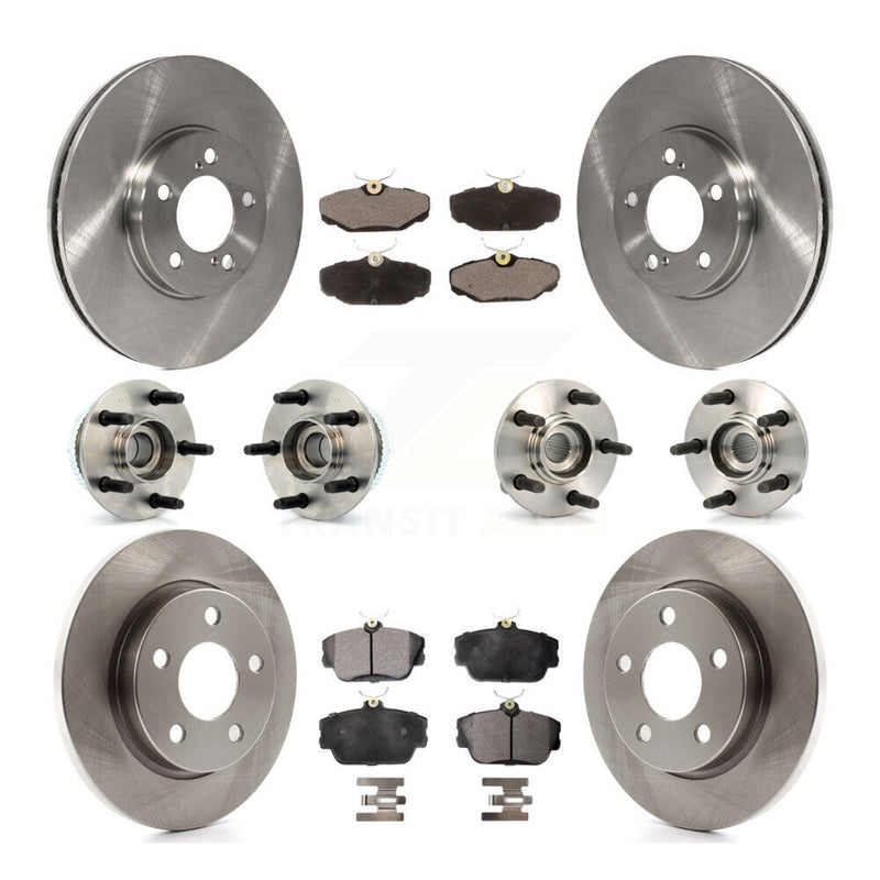 Transit Auto KBB-110175 Wheel Bearing and Hub Assembly for 1995-2005 Ford Taurus, Mercury Sable, Lincoln Continental - Front and Rear product image
