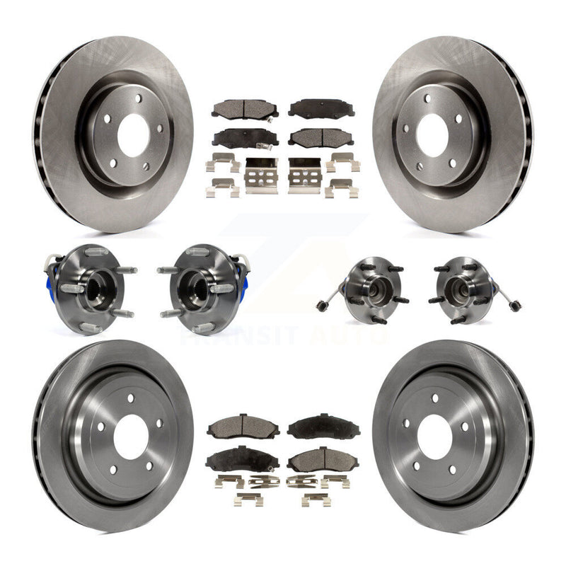 Transit Auto KBB-110180 Wheel Bearing and Hub Assembly for 2004-2008 Cadillac XLR, Chevrolet Corvette - Front and Rear product image