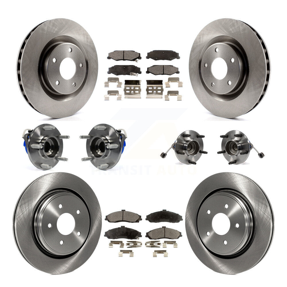 Transit Auto KBB-110181 Wheel Bearing and Hub Assembly for 2006-2008 Cadillac XLR - Front and Rear product image
