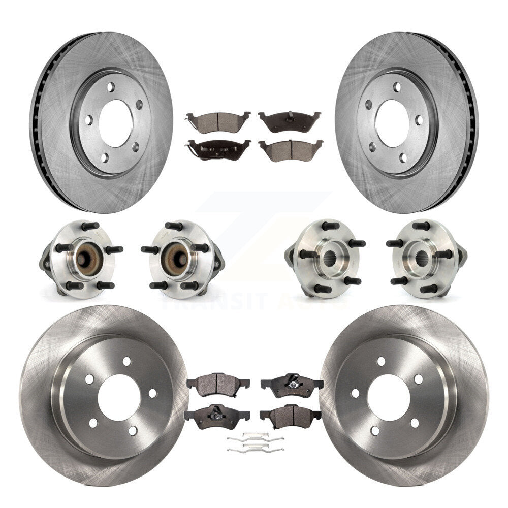 Transit Auto KBB-110192 Wheel Bearing and Hub Assembly for 2001-2007 Dodge Grand Caravan, Chrysler Town & Country, Dodge Caravan - Front and Rear product image