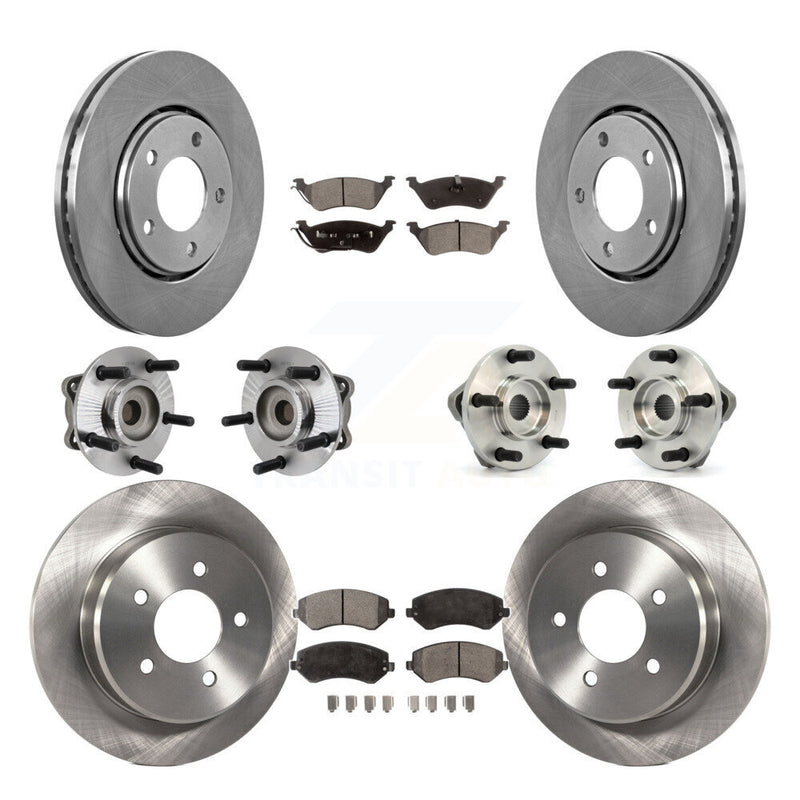 Transit Auto KBB-110193 Wheel Bearing and Hub Assembly for 2001-2007 Dodge Caravan, Dodge Grand Caravan, Chrysler Town & Country - Front and Rear product image