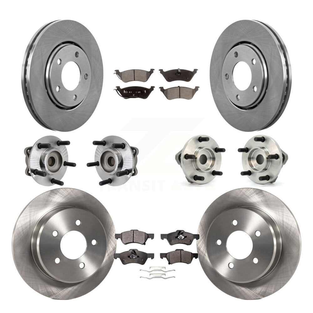 Transit Auto KBB-110194 Wheel Bearing and Hub Assembly for 2003-2004 Dodge Caravan - Front and Rear product image