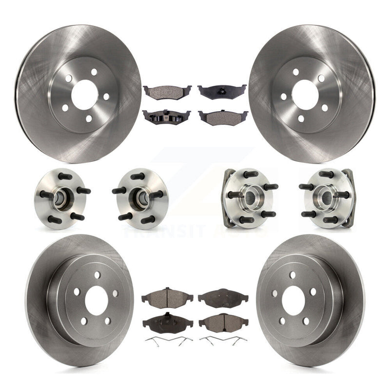 Transit Auto KBB-110202 Wheel Bearing and Hub Assembly for 2001-2005 Chrysler Sebring, Dodge Stratus - Front and Rear product image