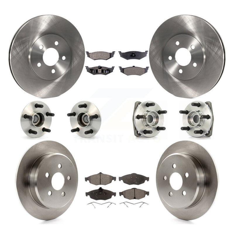 Transit Auto KBB-110203 Wheel Bearing and Hub Assembly for 2005-2006 Chrysler Sebring, Dodge Stratus - Front and Rear product image