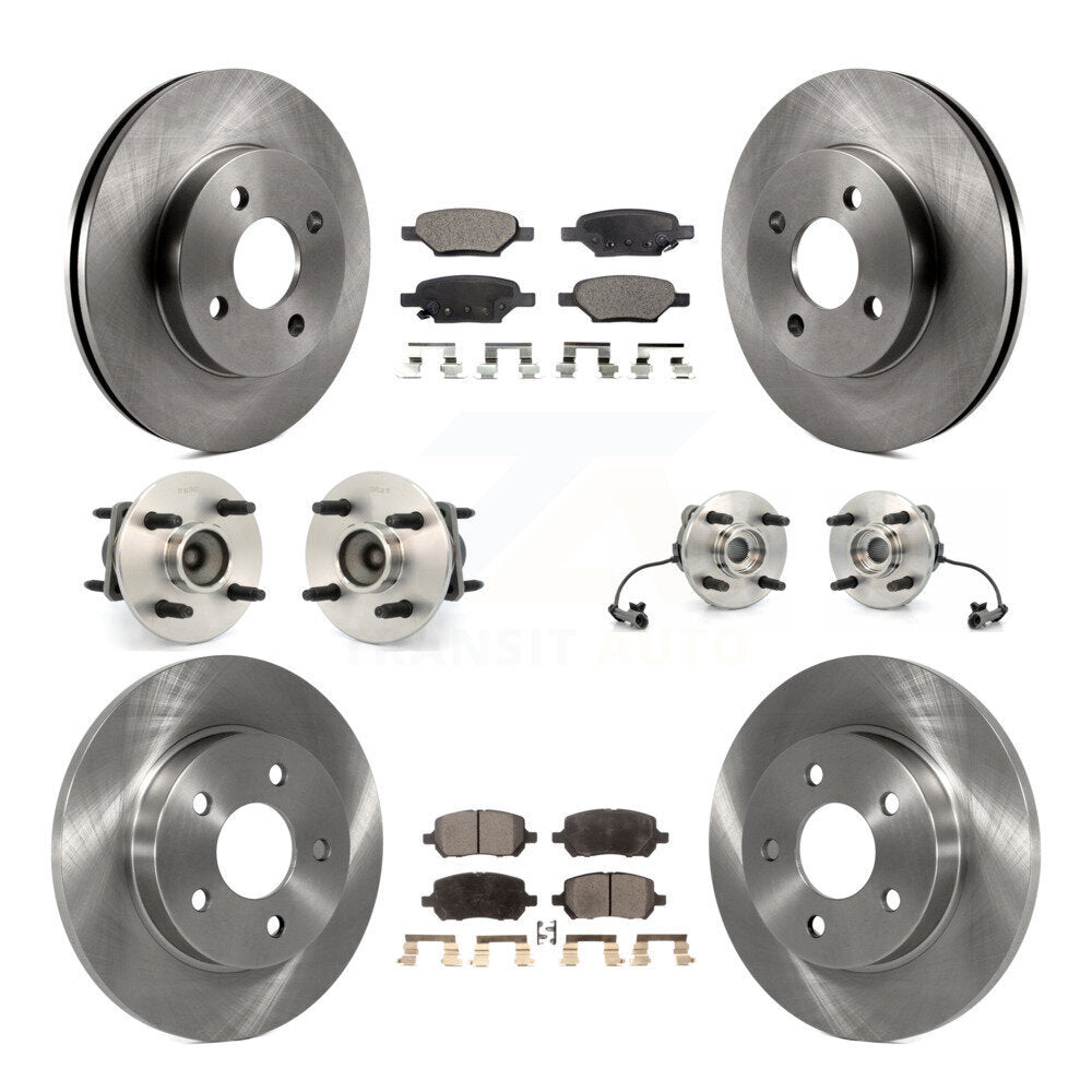 Transit Auto KBB-110221 Wheel Bearing and Hub Assembly for 2007-2010 Pontiac G5 - Front and Rear product image