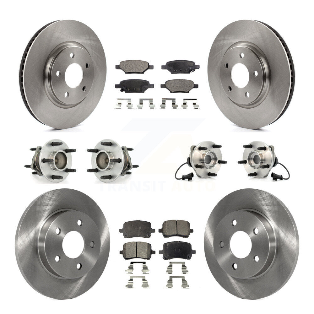 Transit Auto KBB-110237 Wheel Bearing and Hub Assembly for 2004-2010 Chevrolet HHR, Chevrolet Malibu, Pontiac G6 - Front and Rear product image